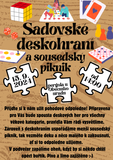 Sadovské deskohraní