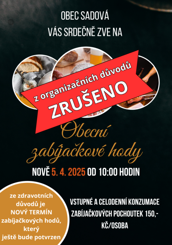 Zabíjačkové hody-ZRUŠENO